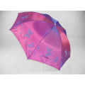 Flower Fashion Shining Coating 3 Folding Umbrella